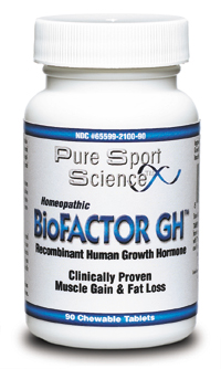 BioFACTOR GH Nutritional Supplement Packaging Design